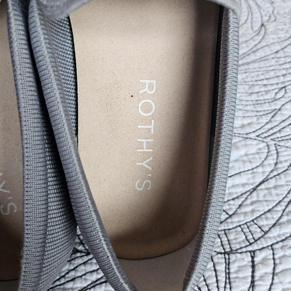 EUC LIKE NEW Rothy's The Ravello Loafer - Dusk Grey Men Size 9 - Picture 11 of 14